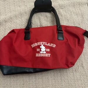 Disney Red and Black Travel Bag